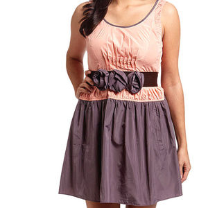 Sweet 16 PaRTy DRESS Taffeta 3D RoSE Stretch Belt